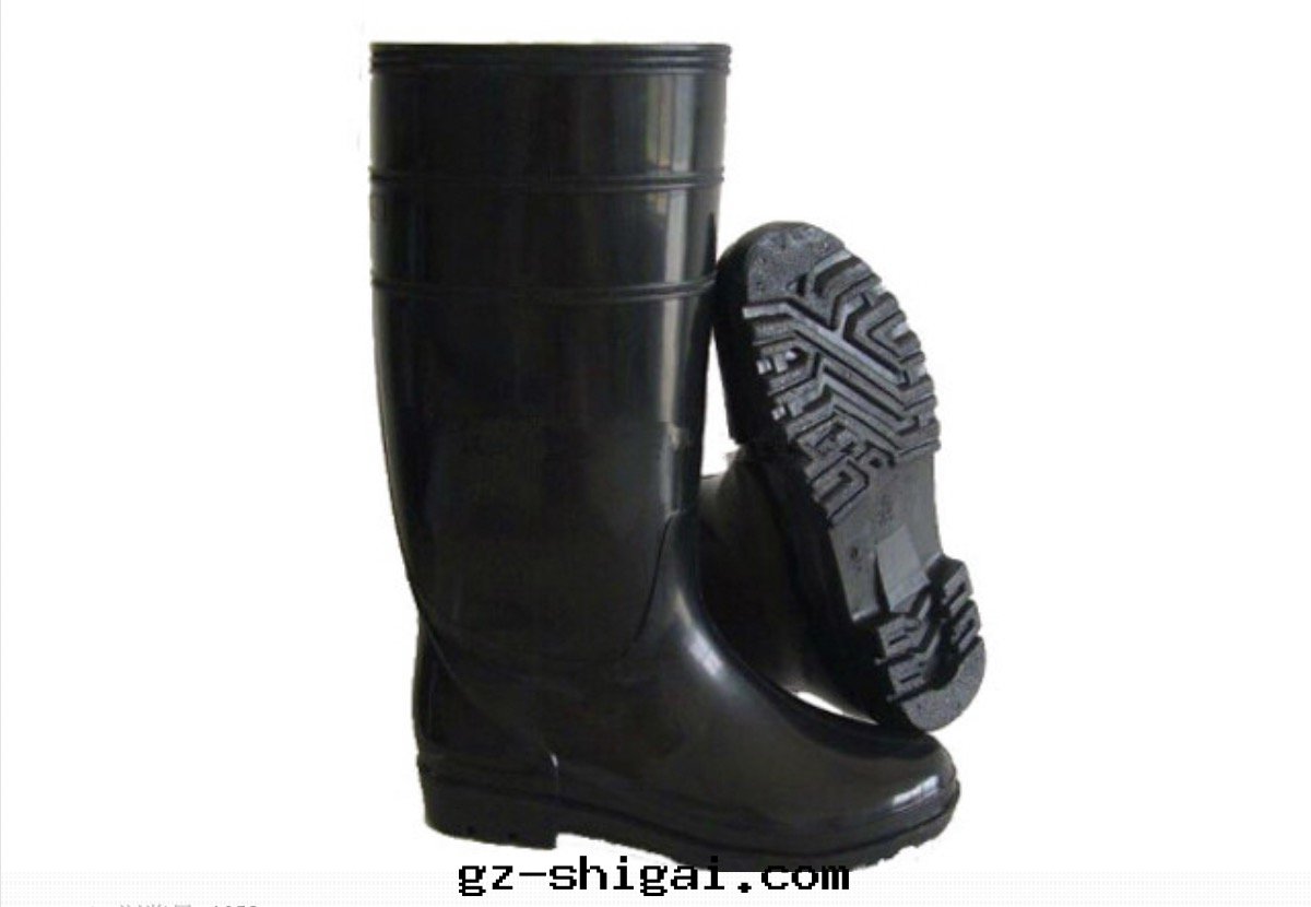 黑(hēi)色(sè)耐油(yóu)高筒靴